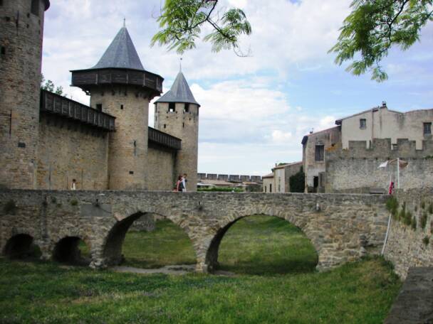Carcossonne, a medieval city in Southern France
